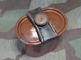 Brown Enamel Container