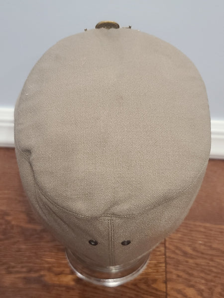 WAC Officer Khaki Hobby Hat (Size 22 1/2)