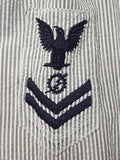 Navy WAVES Seersucker Jacket <br> (36" Bust)