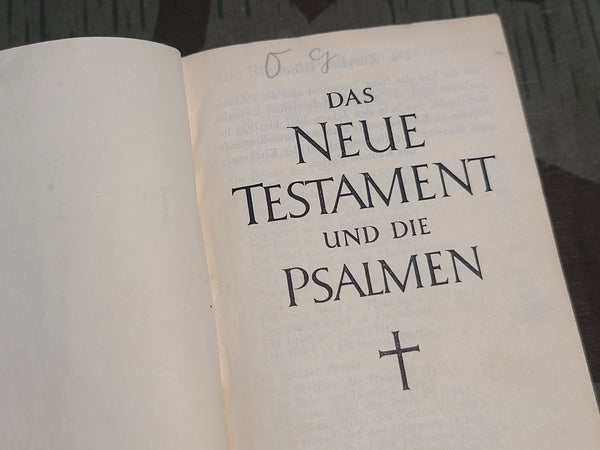 New Testament Bible for German POWs 1942