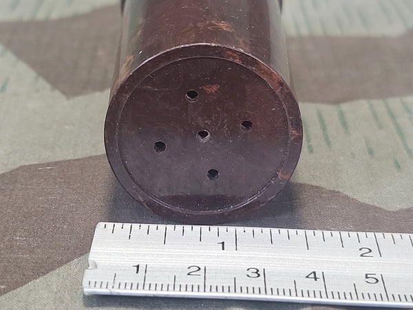 Trumpf Brown Bakelite Shaving Brush Container