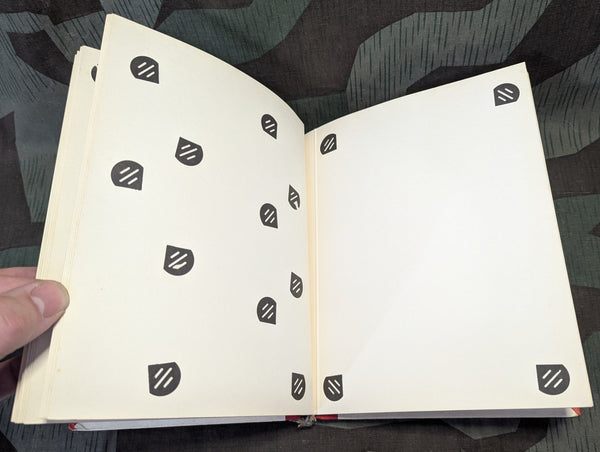 German Soldier's EMPTY Photo Album Hand Painted Cover