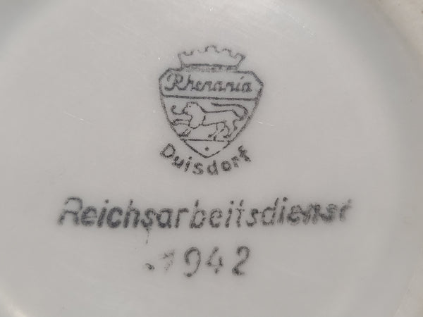 Reichsarbeitsdienst Small Coffee Cup 1942