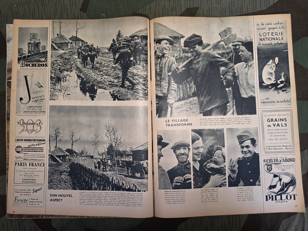 August 1943 Signal Magazine in French No1