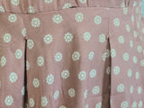German Dusty Pink Dress Marga Hennes <br> (B-37" W-28" H-41")