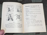Soldier's Gas Warfare Booklet and Leaflet