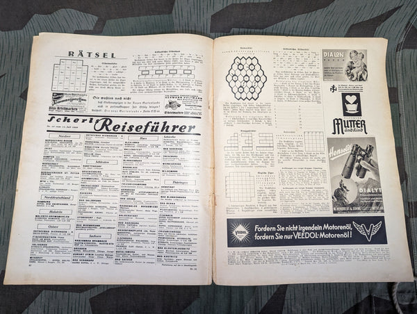 13 July 1938 Die Woche Magazine Heft 28