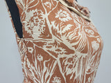 Harvest Print Dress <br> (B-36" W-30")