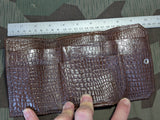 German Leather Wallet With Large Attached Coin Purse