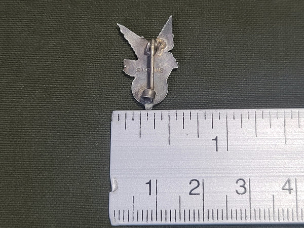 Small Victory Eagle Pin Sterling