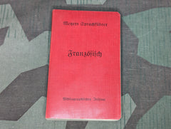 German French Dictionary and Phrase Book 1935