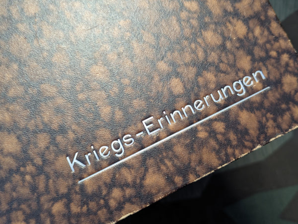 Kriegs-Erinnerungen Photo Album Stripped