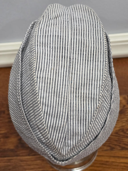 WAVES Seersucker Garrison Cap (Size 21 1/2)