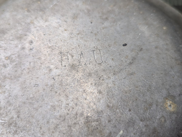 HAU Marked Aluminum Bowl