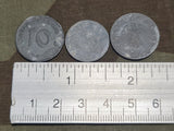 5 & 10 Reichspfennig Coins 1940 & 1941 (Lot of 3)