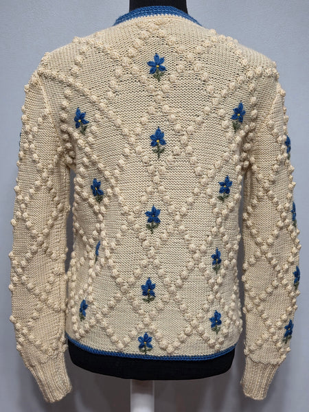German Knit Sweater Cardigan <br> (38"-40" Bust)