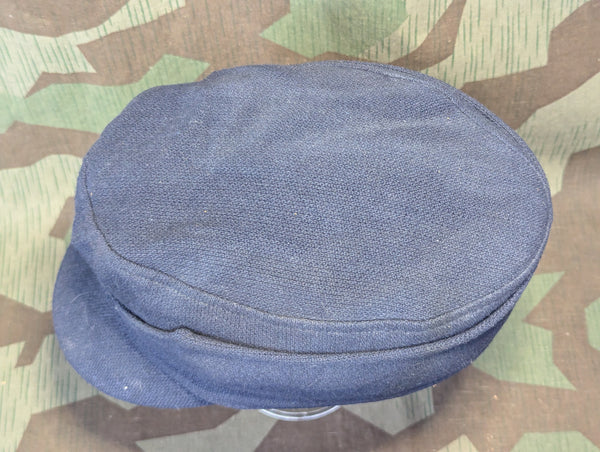 German Blue Wool Ski Cap HJ