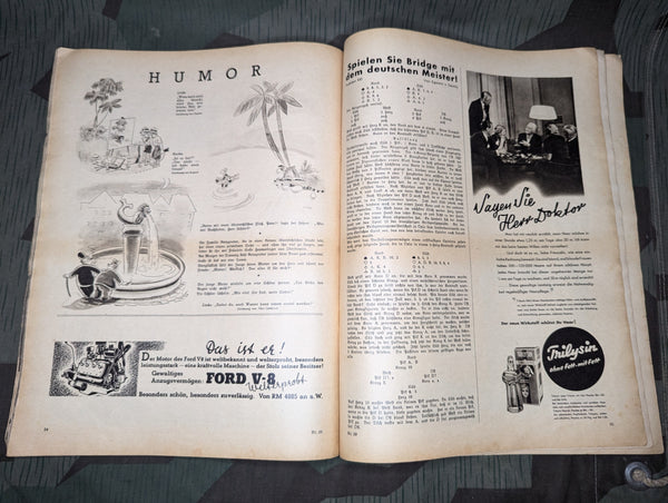 20 July 1938 Die Woche Magazine Heft 29