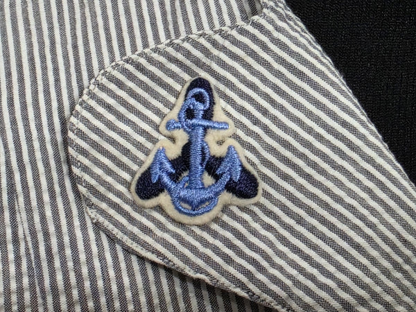 US Navy WAVES Supply Officer's Seersucker Jacket <br> (36" Bust)