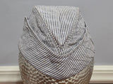 WAVES Seersucker Garrison Cap (Size 21 1/2)