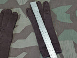 German Brown Winter Gloves