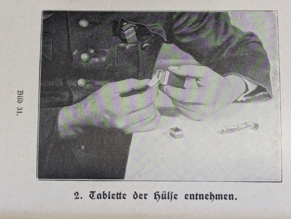 Soldier's Gas Warfare Booklet and Leaflet