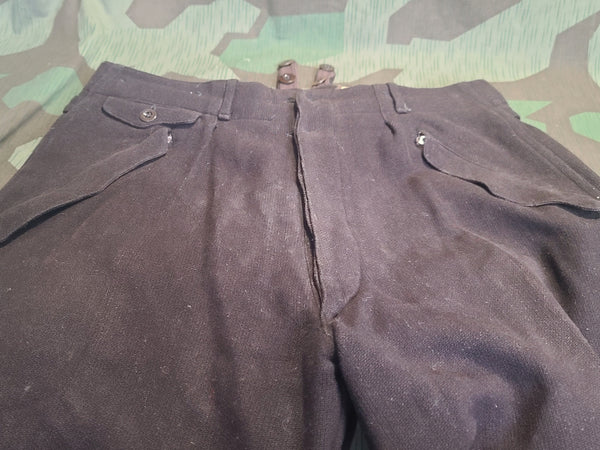 German Brown Wool Plus Four Trousers (32" Waist)
