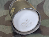 WWI Souvenir Tobacco Jar Made From Pickelhaube
