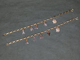 Army Letter Charm Sweetheart Bracelet