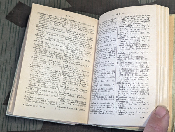 Deutsch - Slowakisch Dictionary 1943 (AS-IS)