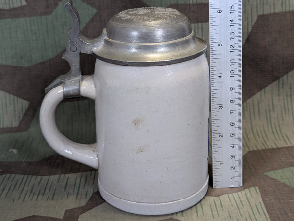 WWI Kgl. Hofbräuhaus München 0,5L Krug with Lid Martin Pauson