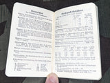 1937 Changed to 1941 Pocket Calendar