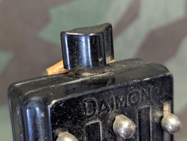 Daimon Wehrmacht Flashlight Leather and Wire Button Loop