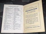Soldier's Song Book Das Lied Der Front Heft 2 1940