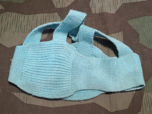 German Head Band Ear Warmer Blue MEDIUM