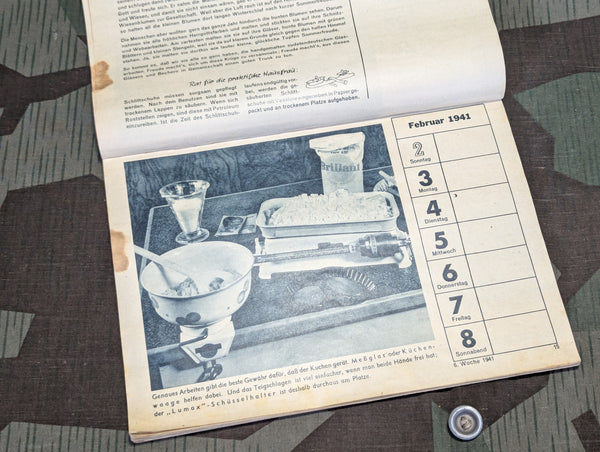 Interesting 1941 Advertising Calendar