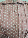 German Dusty Pink Dress Marga Hennes <br> (B-37" W-28" H-41")