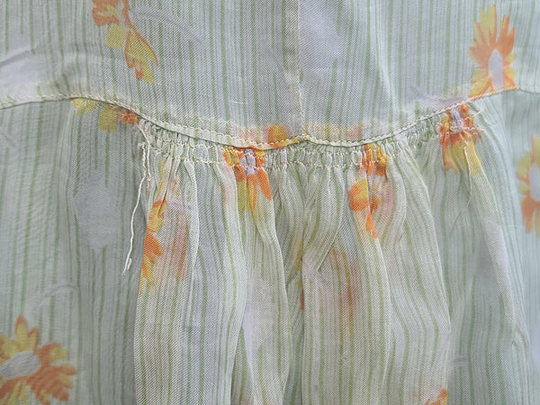 1920s Crepe Flapper Dress XXS <br> (31" Bust)