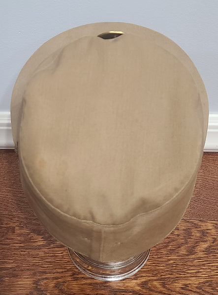 WAAC Khaki Hobby Hat Size 21 with Walking Eagle Emblem