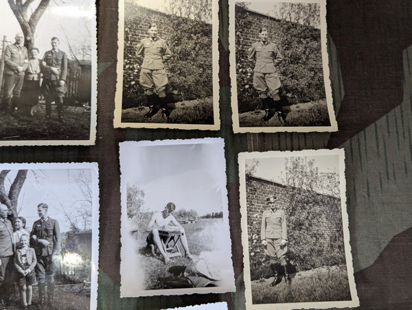 Lot of 24 Photos From a Young Leutnant