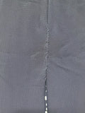 Dark Blue Rayon Dress with Polka Dots <br> (B-46" W-37" H-43")