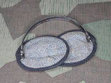 Original German Folding Earmuffs Gray and Black