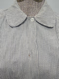 WAVES Seersucker Work Dress <br> (B-36" W-25" H-30")