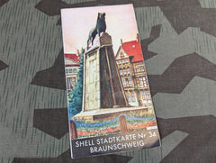 Shell Oil Braunschweig City Map