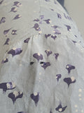 Light Blue Abstract Print Dress <br> (B-47" W-40" H-45")