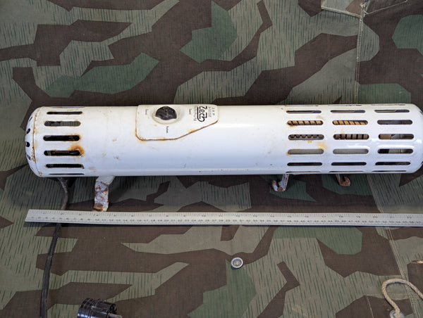 Original Zech D.R.P. German Electric Space Heater