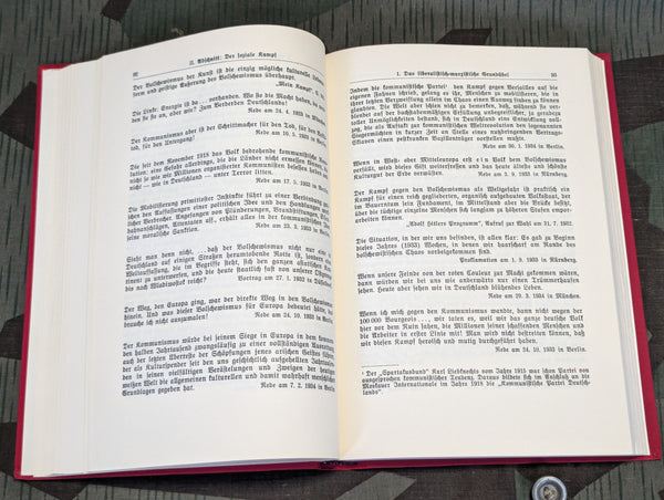 Original 1935 Book Hitlers Wollen