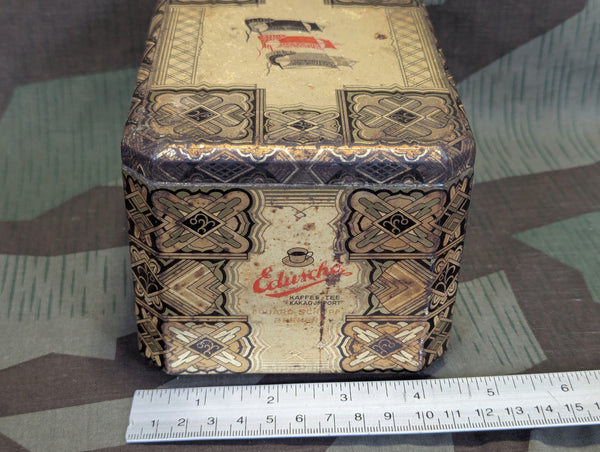 Eduscho Eduard Schopf Kaffee Kakao Tee Tin