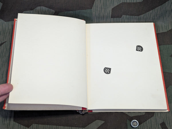 German Soldier's EMPTY Photo Album Hand Painted Cover