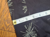 Plus Size Black Rayon Firework Print Dress <br> (B-57" W-49" H-62")